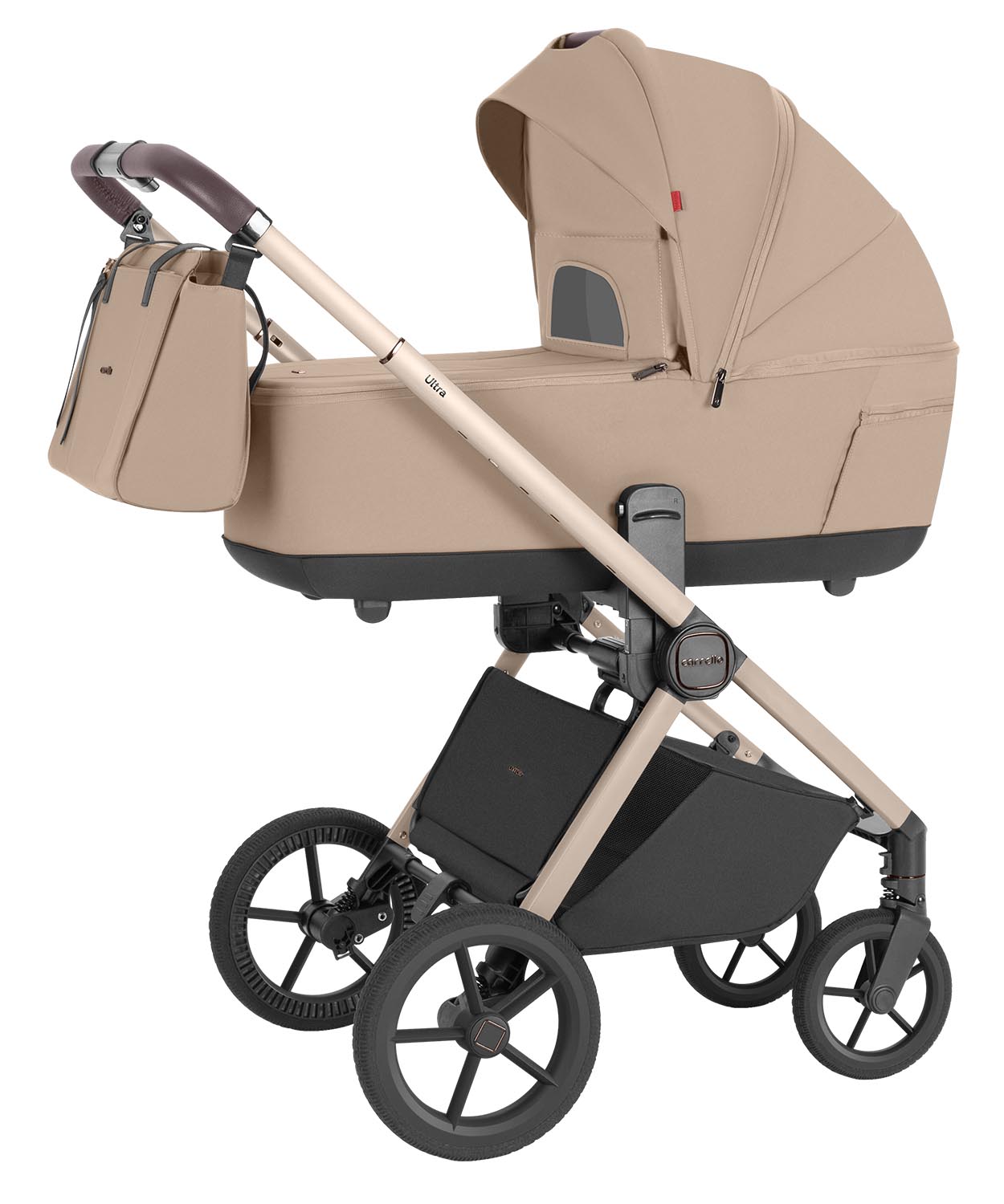 Коляска універсальна CARRELLO Ultra CRL-6527 2в1 Floral Beige
